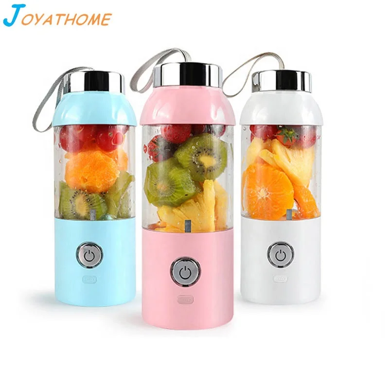 Creative Portable Electric Mini Juicer Cup USB Rechargeable Plastic Fruit Blender Juice Extractor Food Processor Mixer