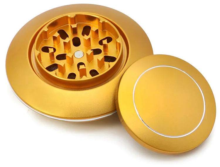 Smoking Accessory Shop Colorful New Arrival Manual Aluminum Herb Grinder Customized logo Manufacture Grinder Tobacco