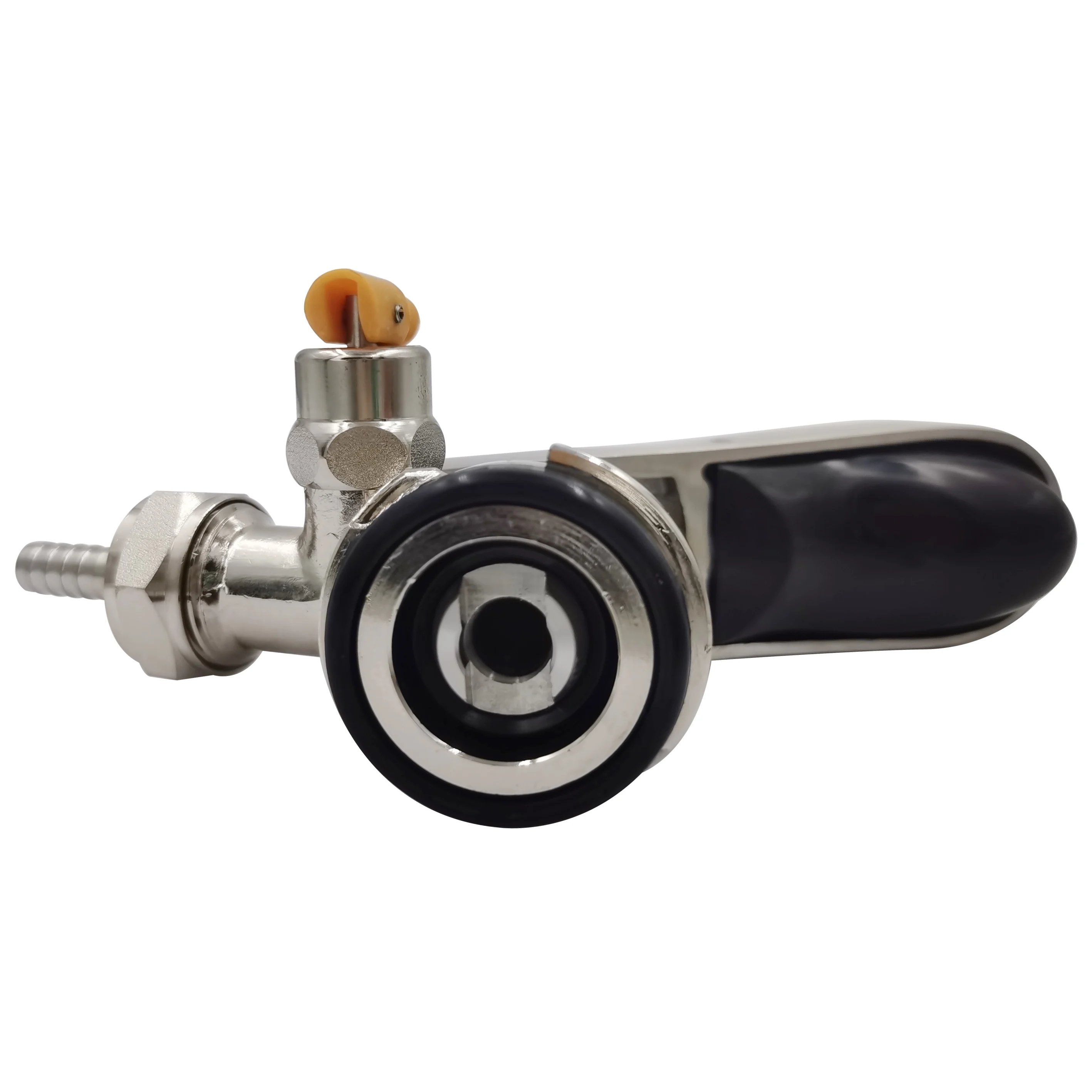 
TWELVETAP D-Type Keg Coupler Dispenser- Beer Tap for Keg with Safety Pressure Relief Valve Home brewing Club Bar Beer Coupler 