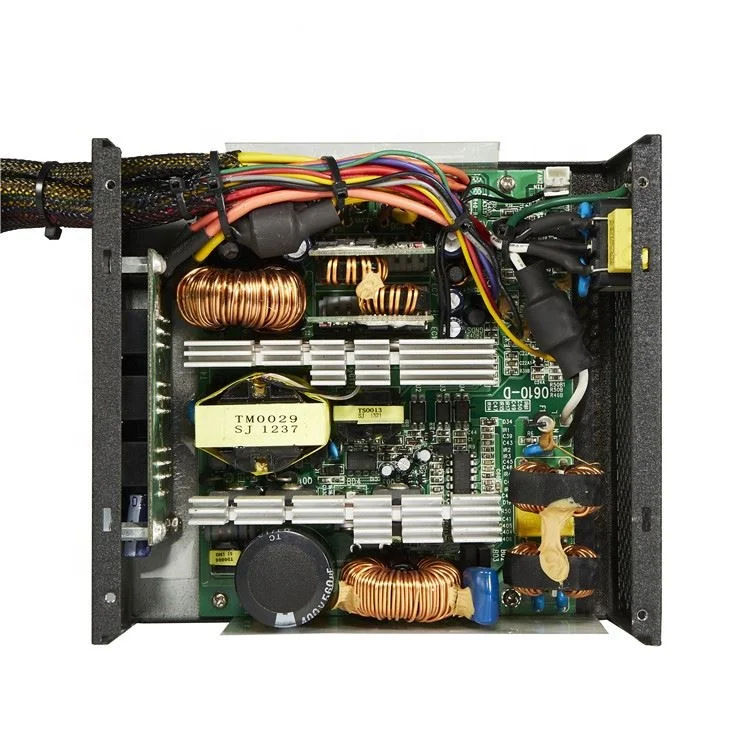  Высокое качество 80 плюс Бронзовый игровой блок питания 600W 700W 750W 800W с 140 мм бесшумный