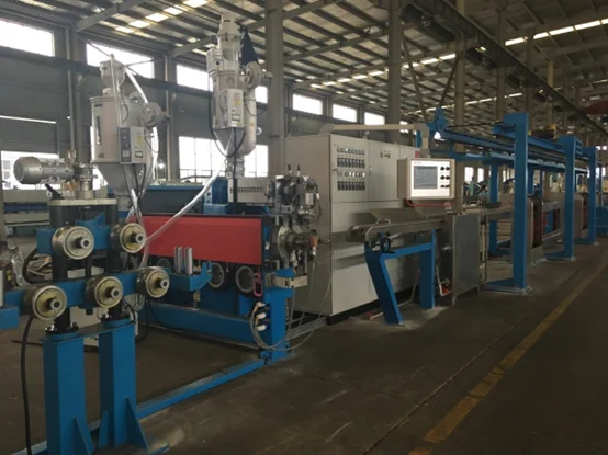 PVC PE Wire and cable  extrusion machine