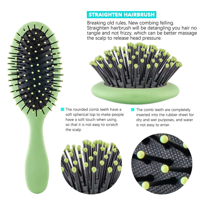 Customized Hair Brush Denman Hair Brush Scalp Massage Air Cushion Comb
