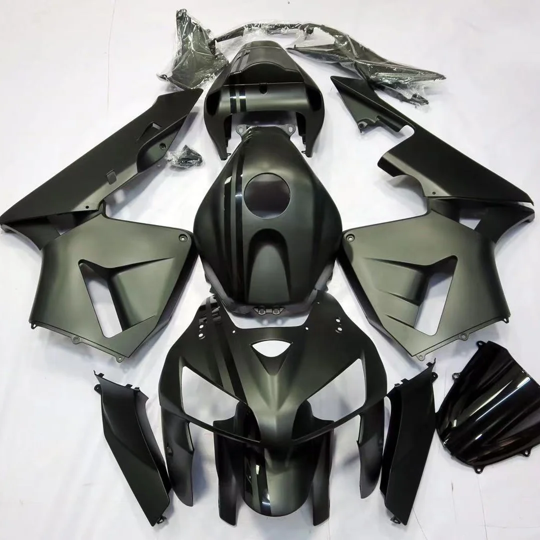 2021 WHSC Motorcycle ABS Plastic Fairing Body Kit For HONDA CBR600 2005-2006 black