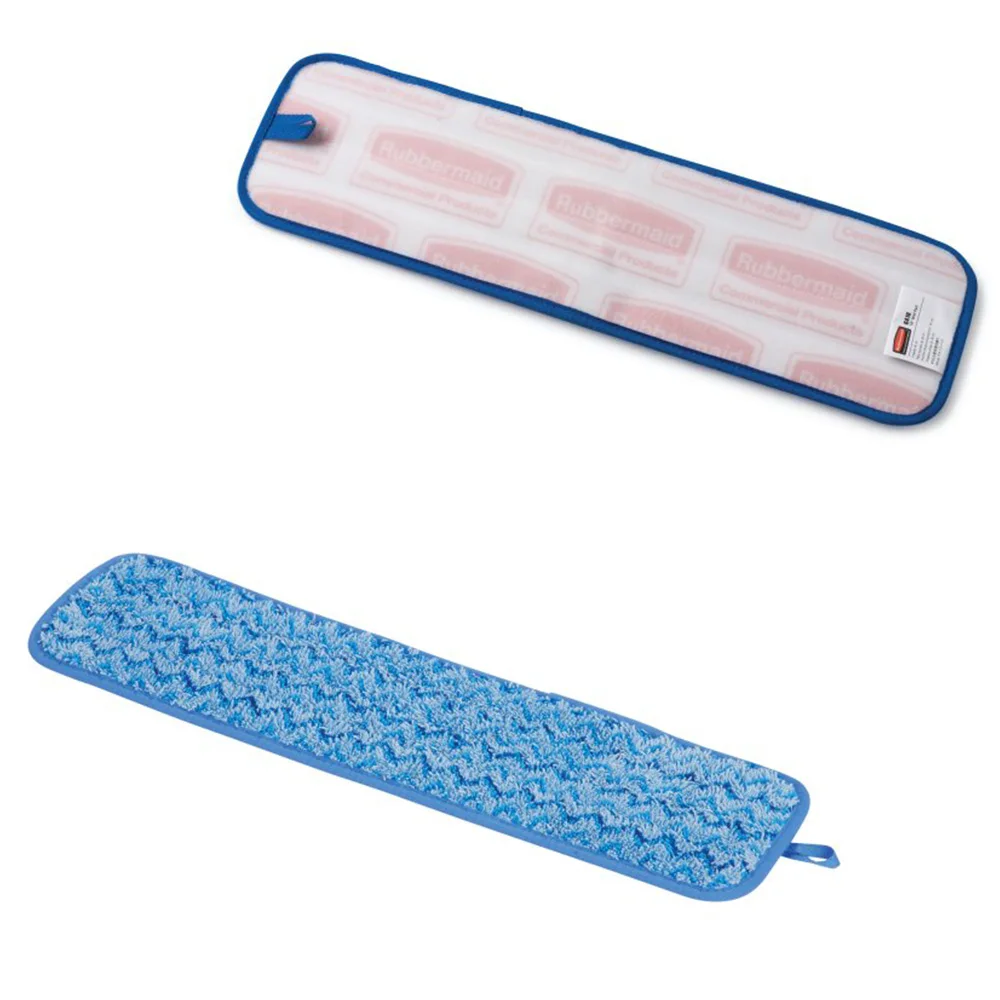 Rubbermaid Microfiber Mop Pads House Kitchen Floor Cleaning Flat Mop Cloth Home Bathroom Replacement Mops Floor Cleaning Tools
