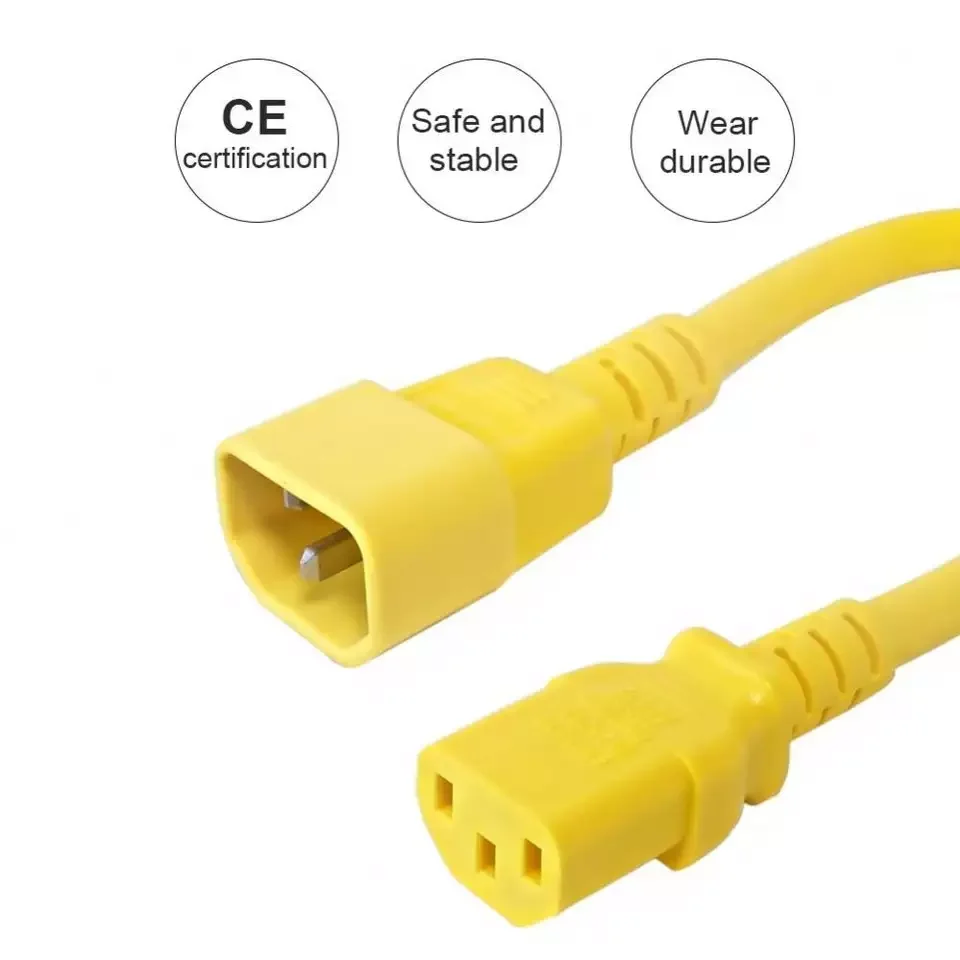 POWER STRIPS 14AWG16AWG  iec c14 to c13 C13 to C14  iec c19 to c20 Cable power extention cord for UPS PDU Server