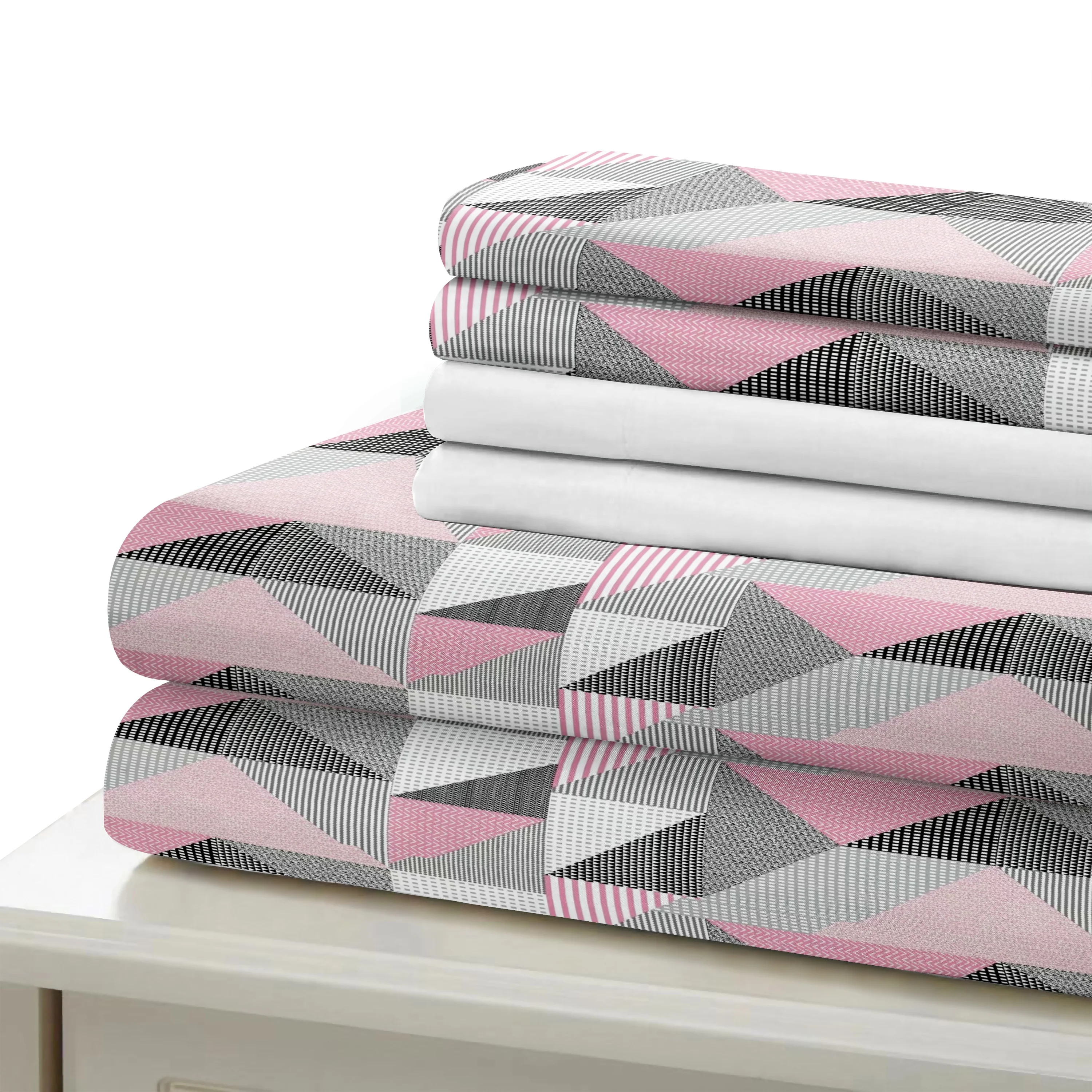 Hot selling bed sheet microfiber printed 100 polyester woven fabric