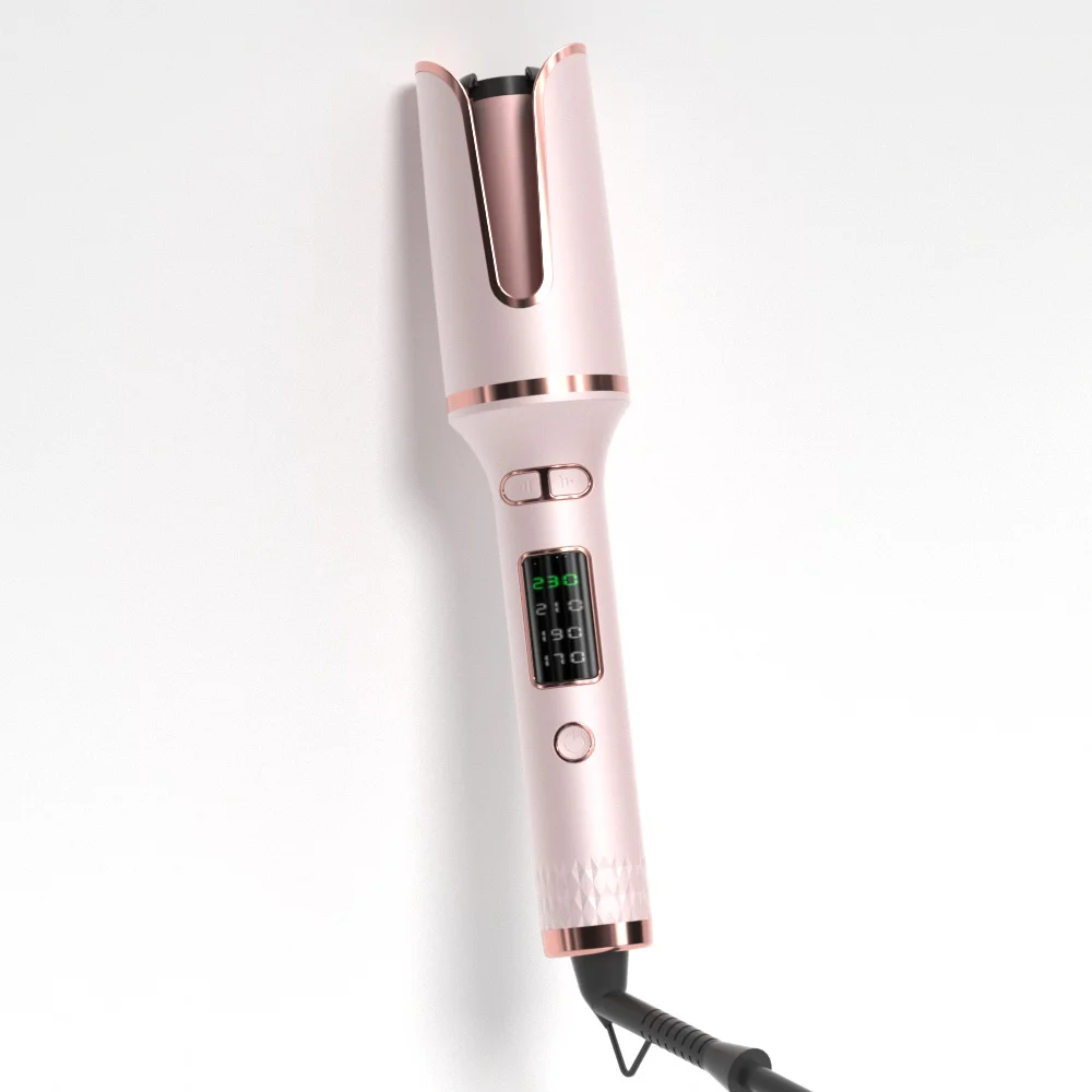 2024 multipurpose new adjustable temperature iron rose curling iron rechargeable automatic women portable hair curler
