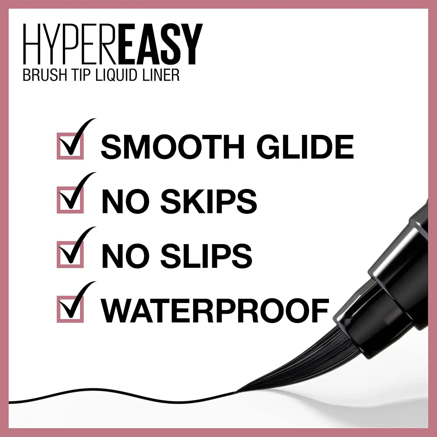 Long Lasting Water Activated Eye Glitter Magnetic Black Color Tubes Gel Pen Pencil Waterproof Liquid Eye Liner Eyeliner For Eye