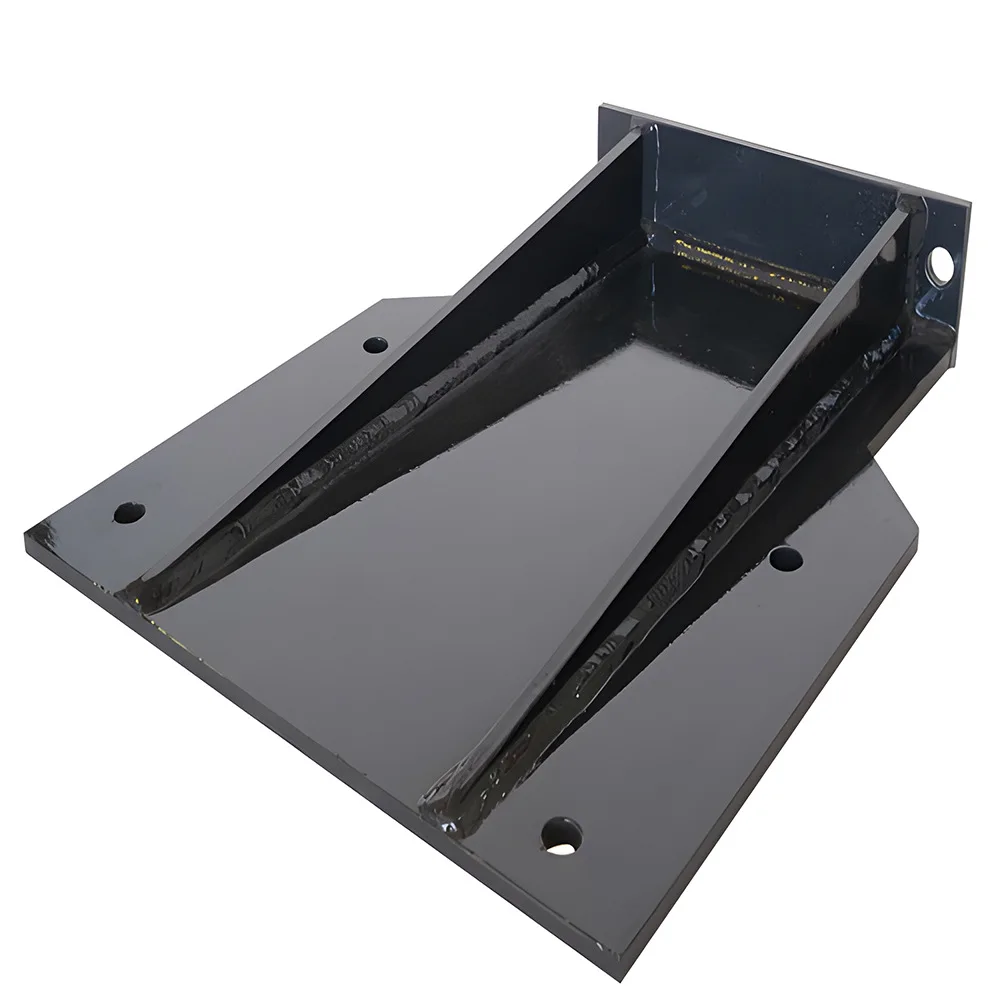 OEM non-standard sheet metal building triangle support frame 304 stainless steel laser cutting welding fabrication