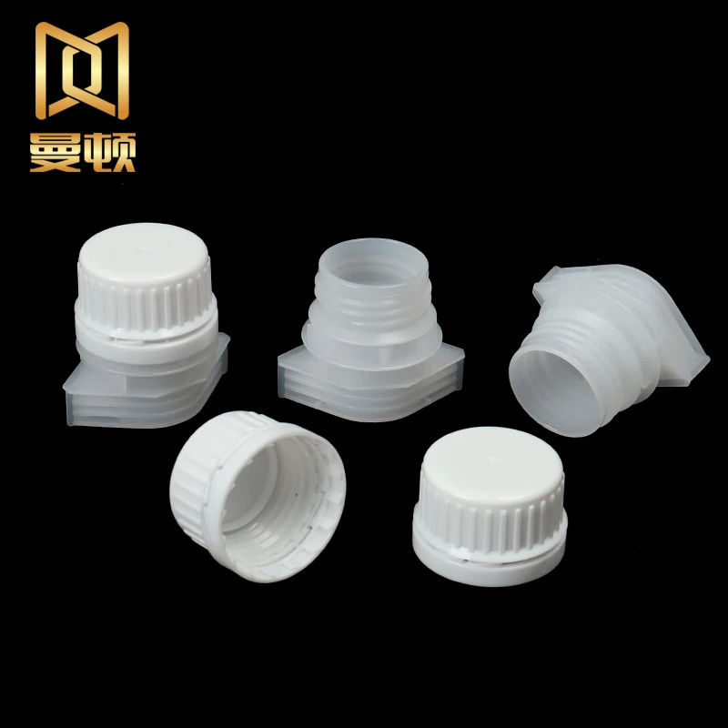 22mm Customized Printing Compound Pouches with Plastic Carton Package HDPE Spout Cap Degertent Bag Plastic Film and Carton SM08