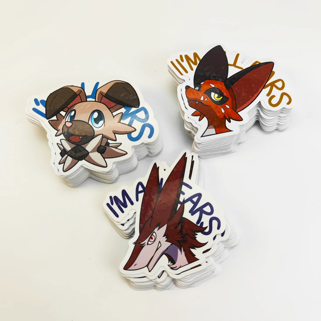 Top-selling Waterproof Vinyl Stickers custom Printing Die Cut Stickers Adhesive Pvc cartoon Label Sticker