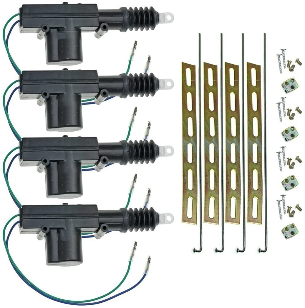 12V Motor 4 Pack Universal High Power Car Door Lock Actuator
