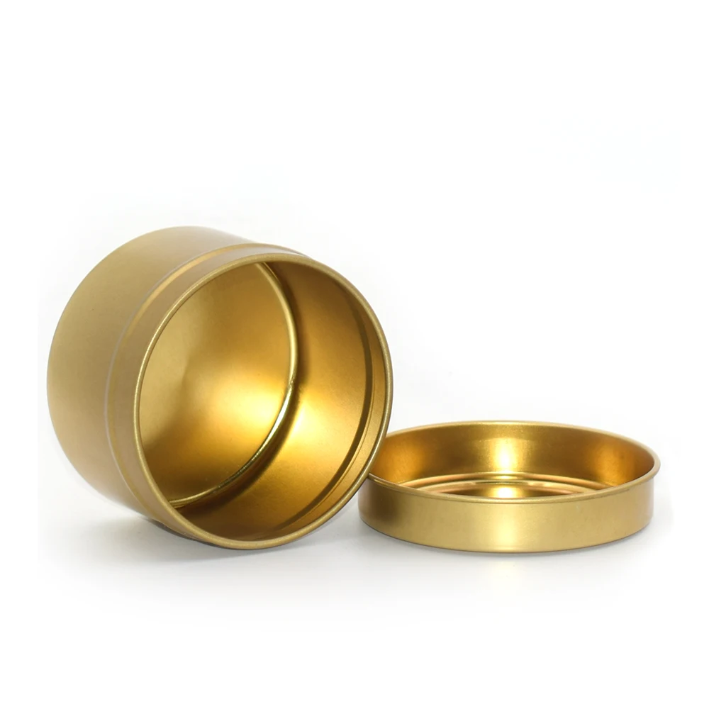 Empty Custom Printed Candle Packaging Tin Can Manufacturer