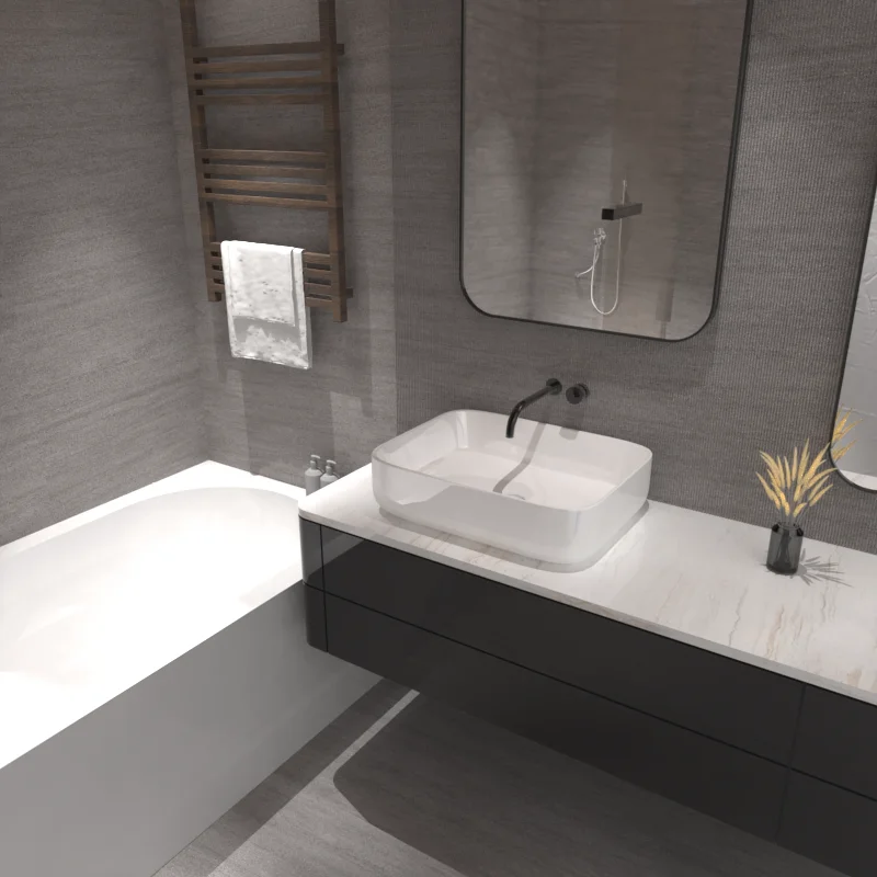 Good Quality Porcelain Basin Solid Surface Wash Basin Counter Top Sink For School Kindergarten Home Hotel