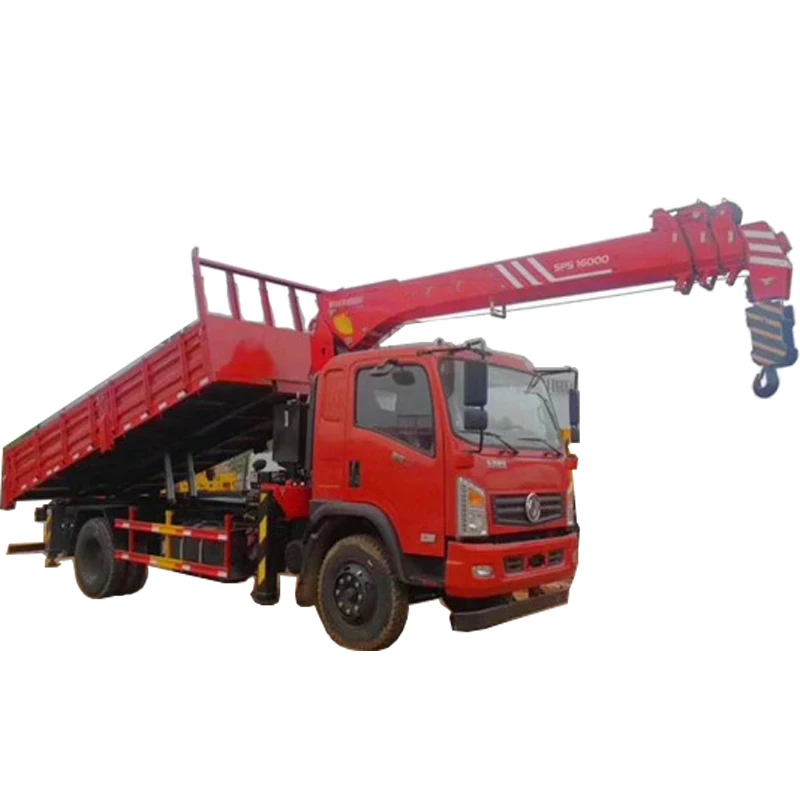Dongfeng small 5ton high-strength lorry mounted crane