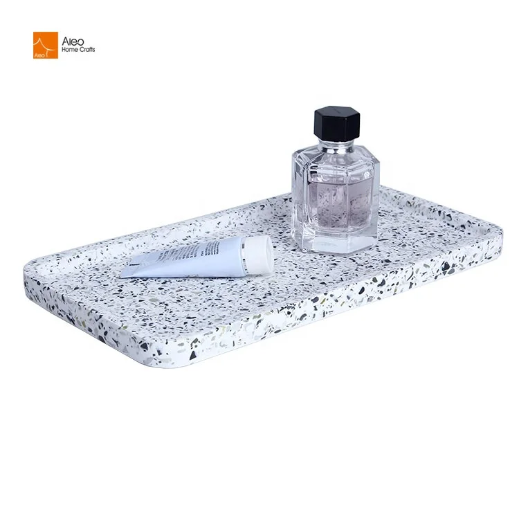  Современный декоративный поднос Terrazzo для пищевого класса сервировки