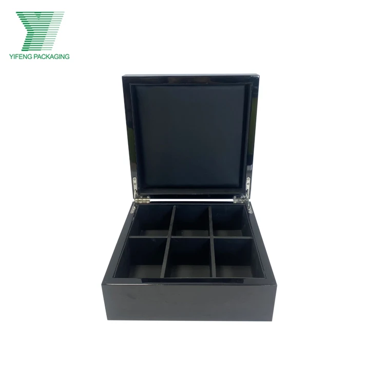 Gift wooden box wholesale handmade Essential Oils Box  Creative hexagonal storage wood jewelry packaging box