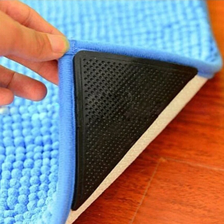 Double Sided Carpet Tape, Triangle Anti Curling Non Slip Rug Grippers For Carpets, Floor Mats