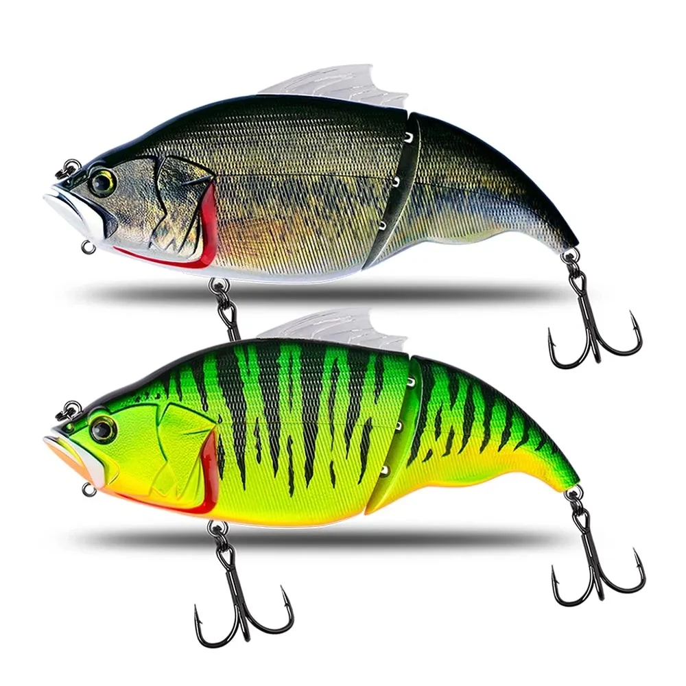 Vatalion 2 Jointed Bass Crankbait Artificial Hard Bait 15Colors Floating 190mm 135g Wobbler Trout VIB Fishing Vibration
