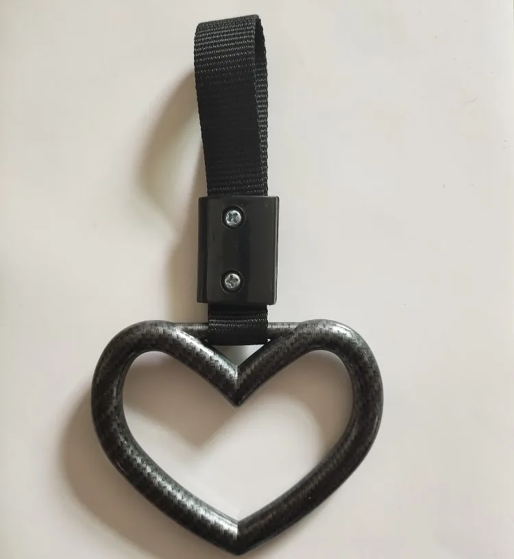 Tsurikawa JDM Ring Charm Japanese Heart/Ring Shaped Subway Handle