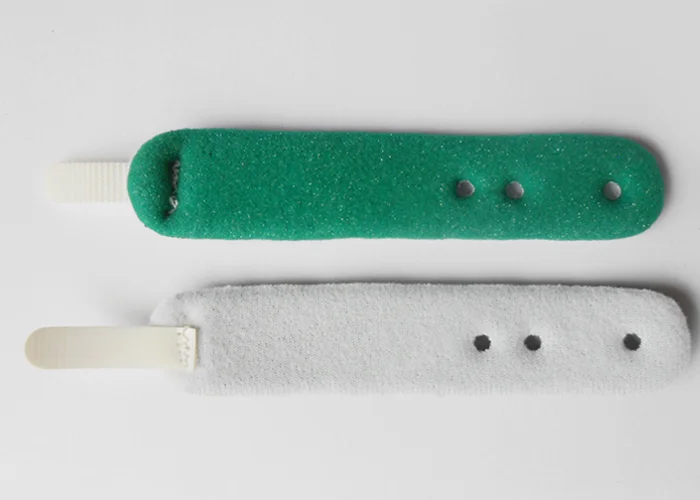 Custom Size Sewing Band Elastic Adjustable Knitted Button Hole Elastic Band For Medical Use