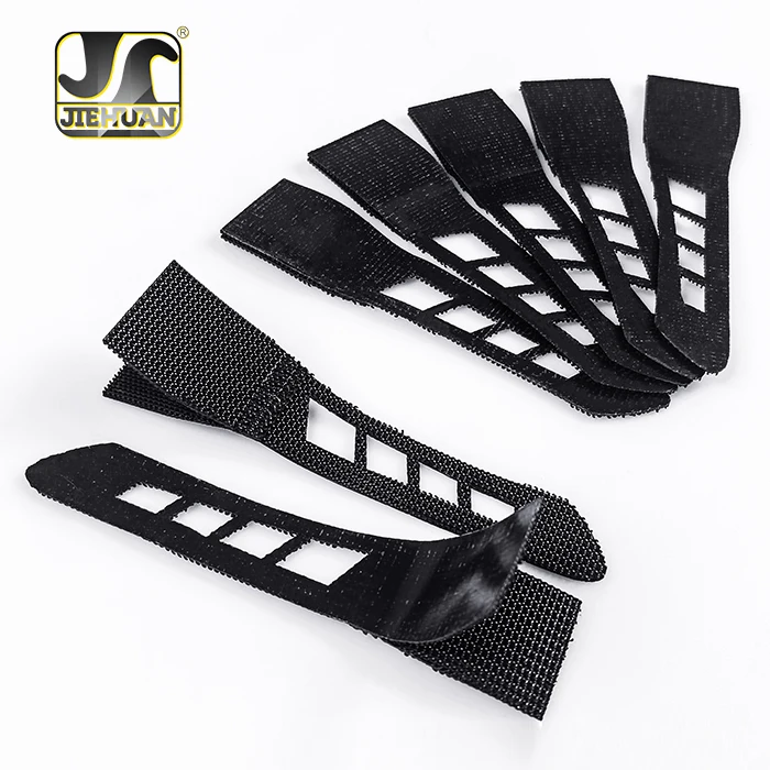 Инъекционный крючок и петля, манжета для велкрося, пользовательский размер и цвет, Высококачественный ТПУ для медицинского использования с индивидуальными формами, черный