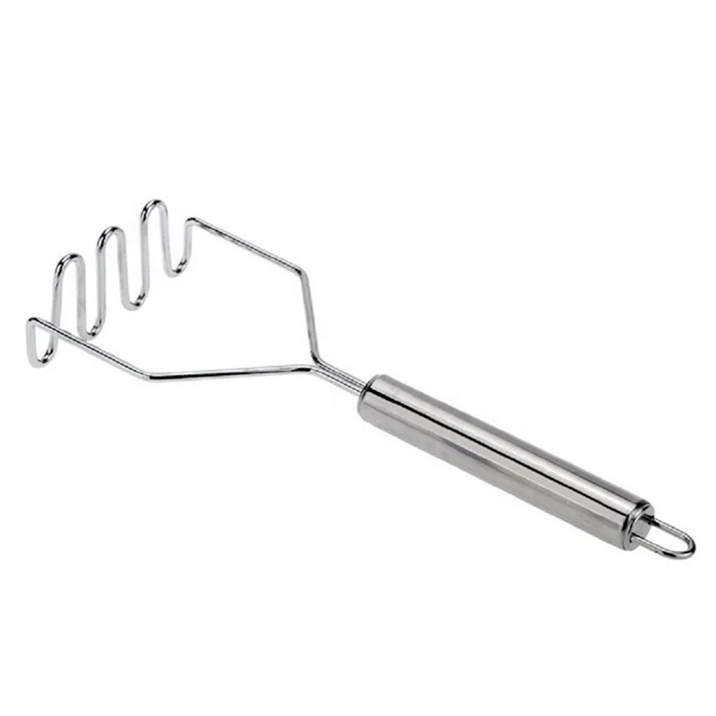 Kitchen Tool Potato Masher Stainless Steel Heavy Duty Mashed Potatoes Masher Professional Wire Masher for Bean avocado Vegetable