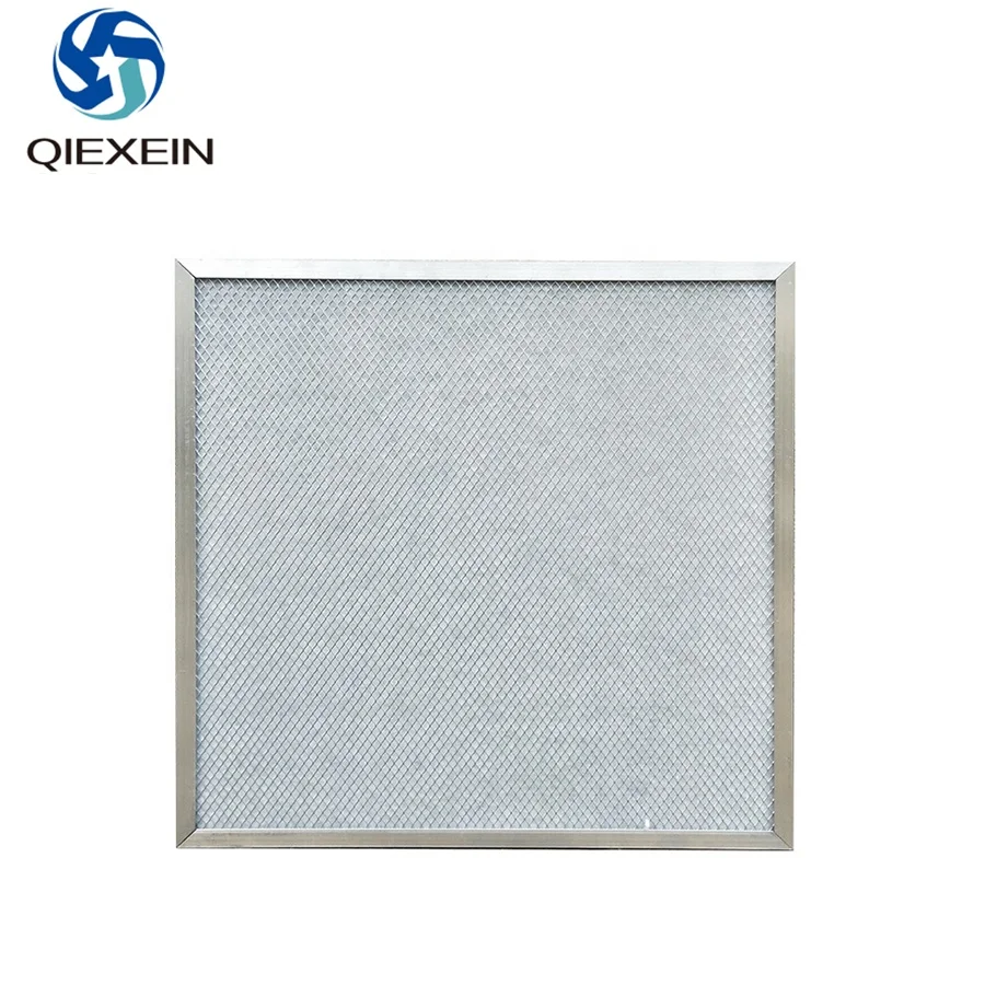 Panel Primary Furnace Hvac Aluminium Cardboard Filter Frame Panel Pleated Air Pre Filter Activated Carbon Filter For Air System