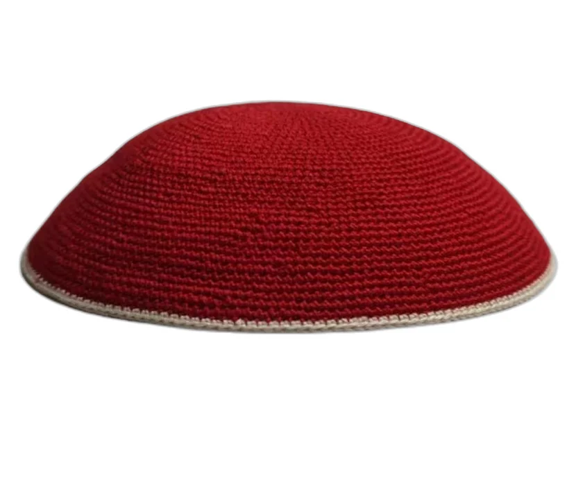 Вязаная вязаная шапка DMC Kippa ручной работы из 100% хлопка для взрослых доступна на заказ 16