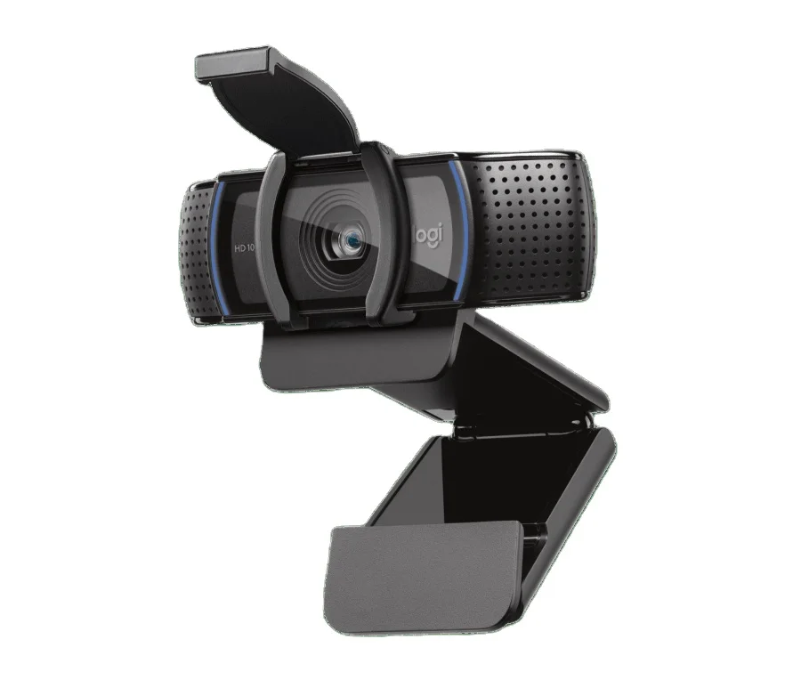Широкоформатная веб-камера Logitech C920 Pro с автофокусом Full HD 1080p для бизнес-конференций и обучения через