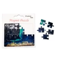 puzzle  fridge magnet  customized customer design souvenir fridge magnet DIY puzzle