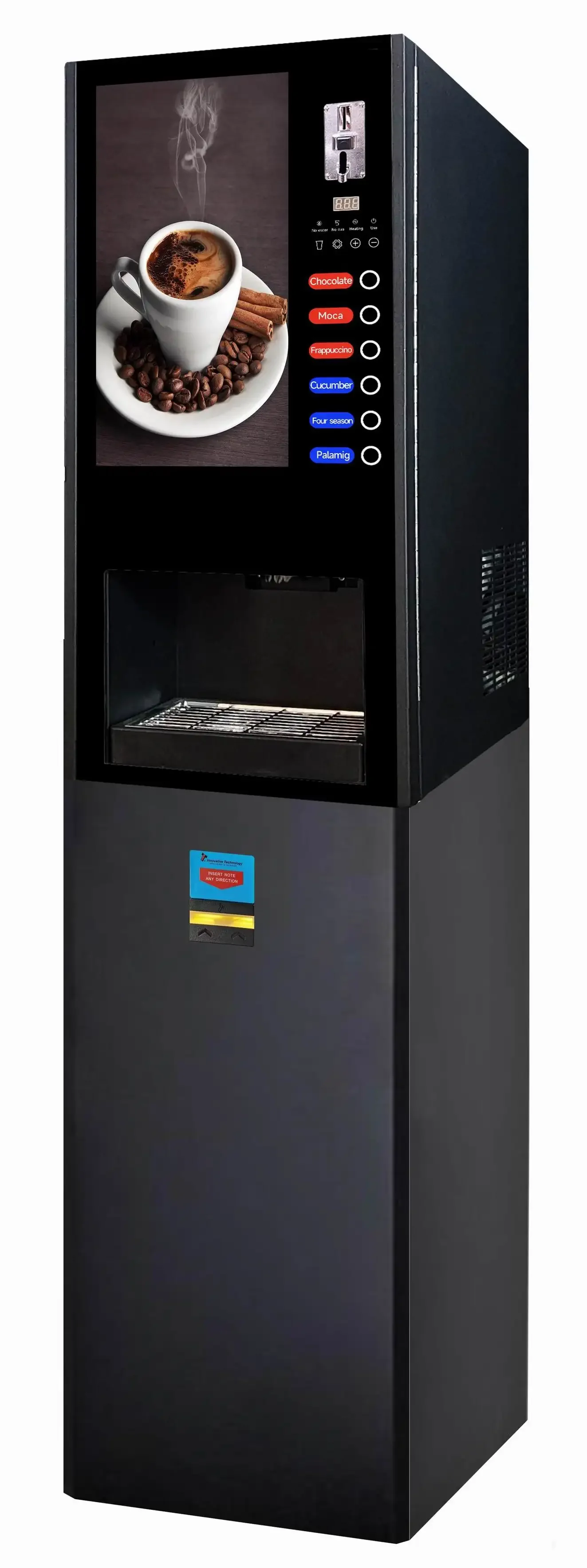 Coin-operated Espresso Hot And Cold Coffee Maker Machine Smart Coffee Vending Machine