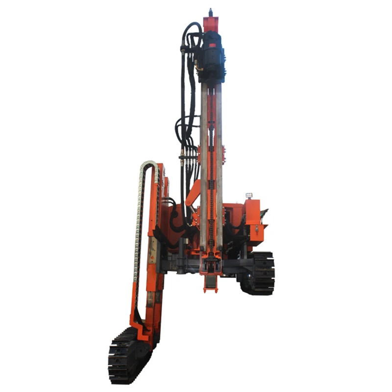 Mountainous Drilling Machine Solar Piling Machine For Solar Borehole Drilling