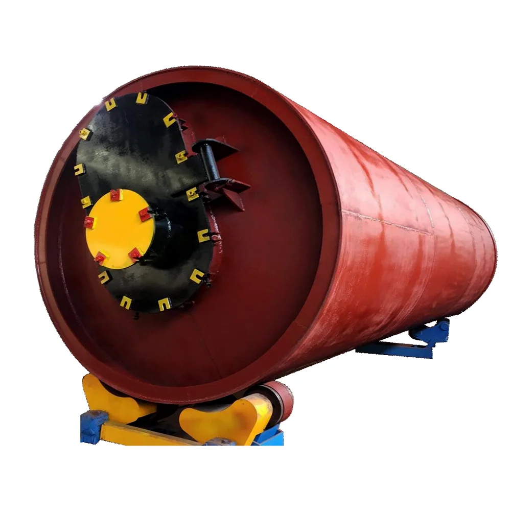 Continuous Used Tire Rubber Pyrolysis Machine Waste Tyre Pyrolysis Plant