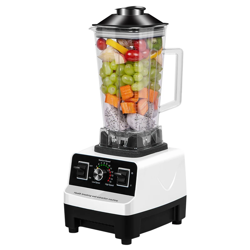 4500W Big Power commercial blender Multi-function Commercial Heavy Duty Blender Mixer