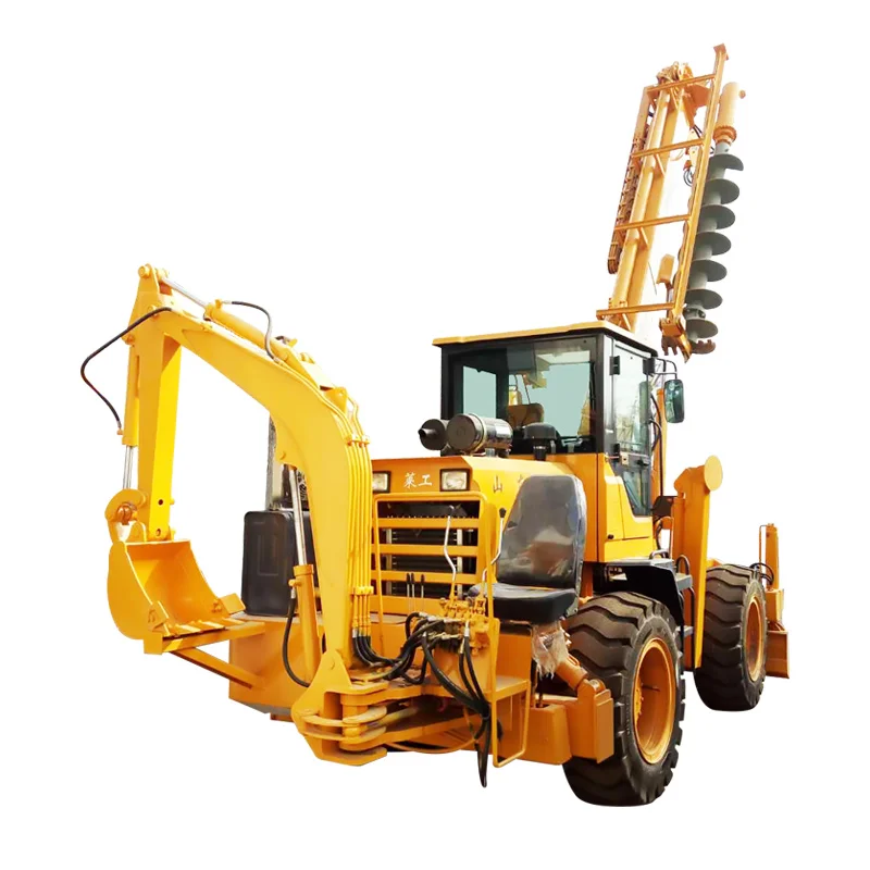 Земляные Буры для трактора с гидравлическим краном и буровой системой продажи