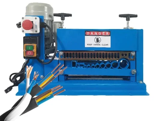 038M Cable Stripper Automatic Wire Stripping Machine  Copper Cable Recycling Machine For Purity CopperWire stripping machine