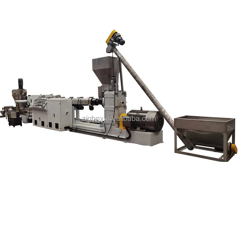 Polestar Machinery automatic running 130/33 plastic pelletizer screw granulator machine by water ring for plastic