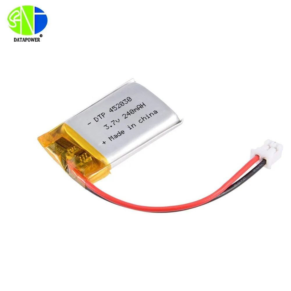  Dtp 3 7 v 230 mah 452030 батарея провода lipo с