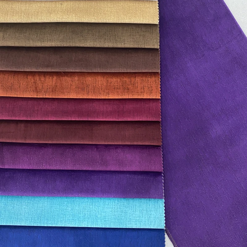 polyester furniture sofa cover knitting fabric holland velvet print