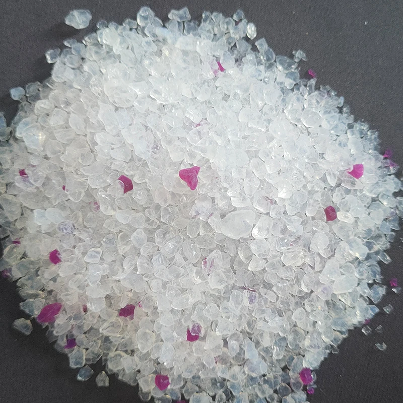 Factory Direct Wholesale 1-8mm 1.6kg Pet Products Supply Silica Gel Sand Filler Clean Blue Crystal Silicone Cat Litter