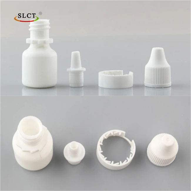 15 ml  Empty Plastic Squeezable Clear Bottles with Dropper Tip Cap for Medical Eyes Liquids E Liquids