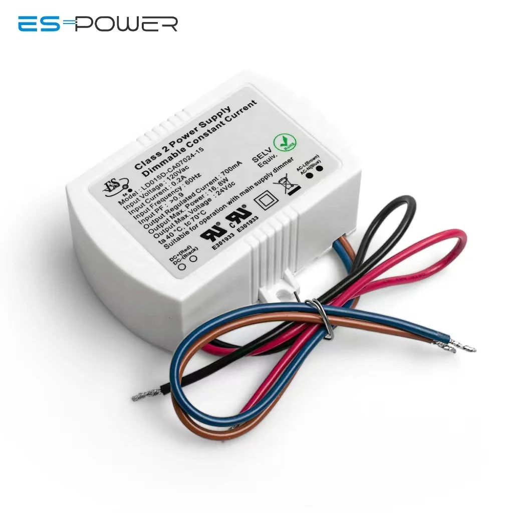 ES 30w 28-42v 700ma Constant Current led driver with triac dimming led driver