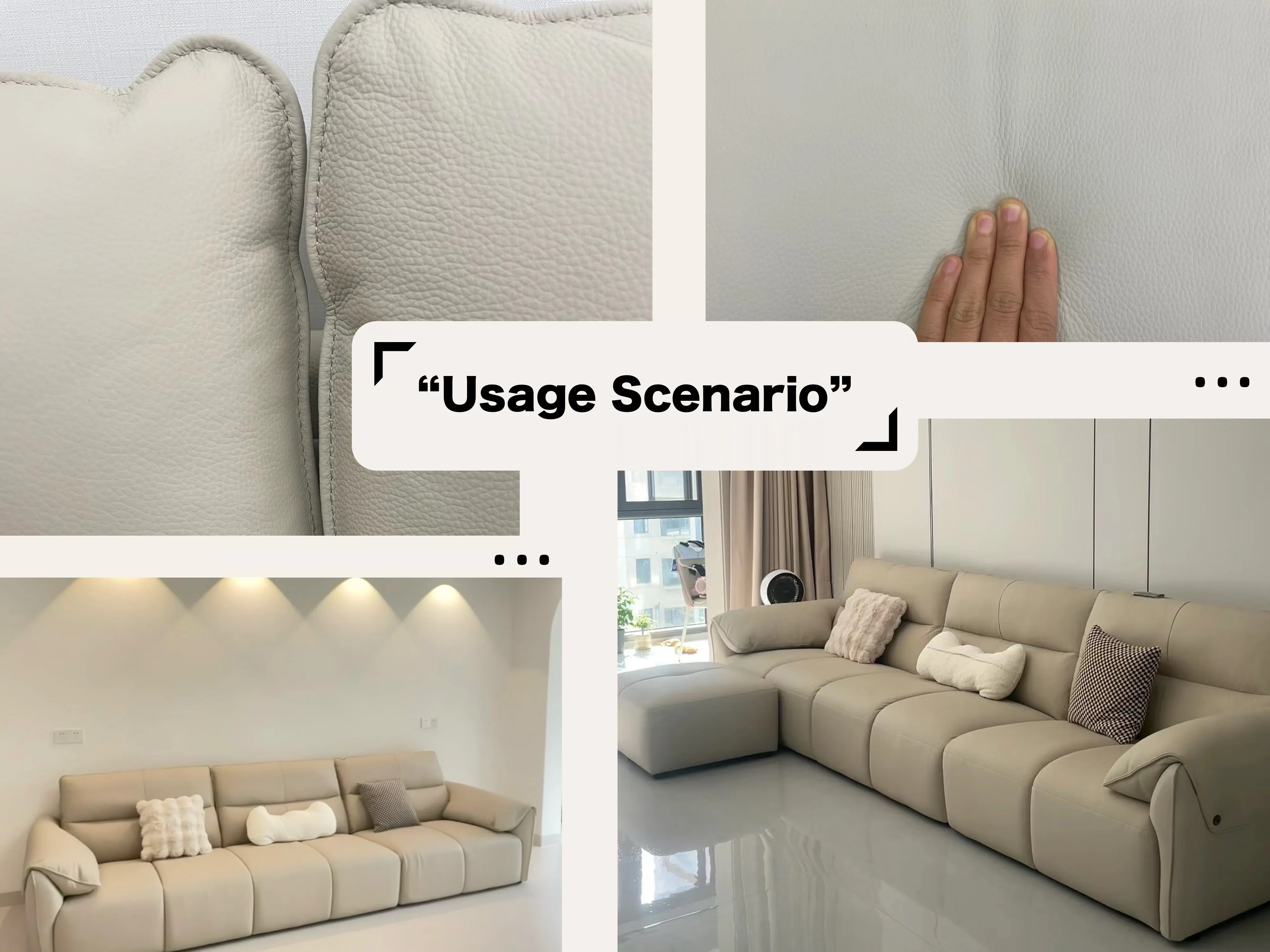 New 2024 Customizable with Premium Feel 1.1mm PVC Couch Designer Leather Furniture Artificial Lychee Pattern Leather