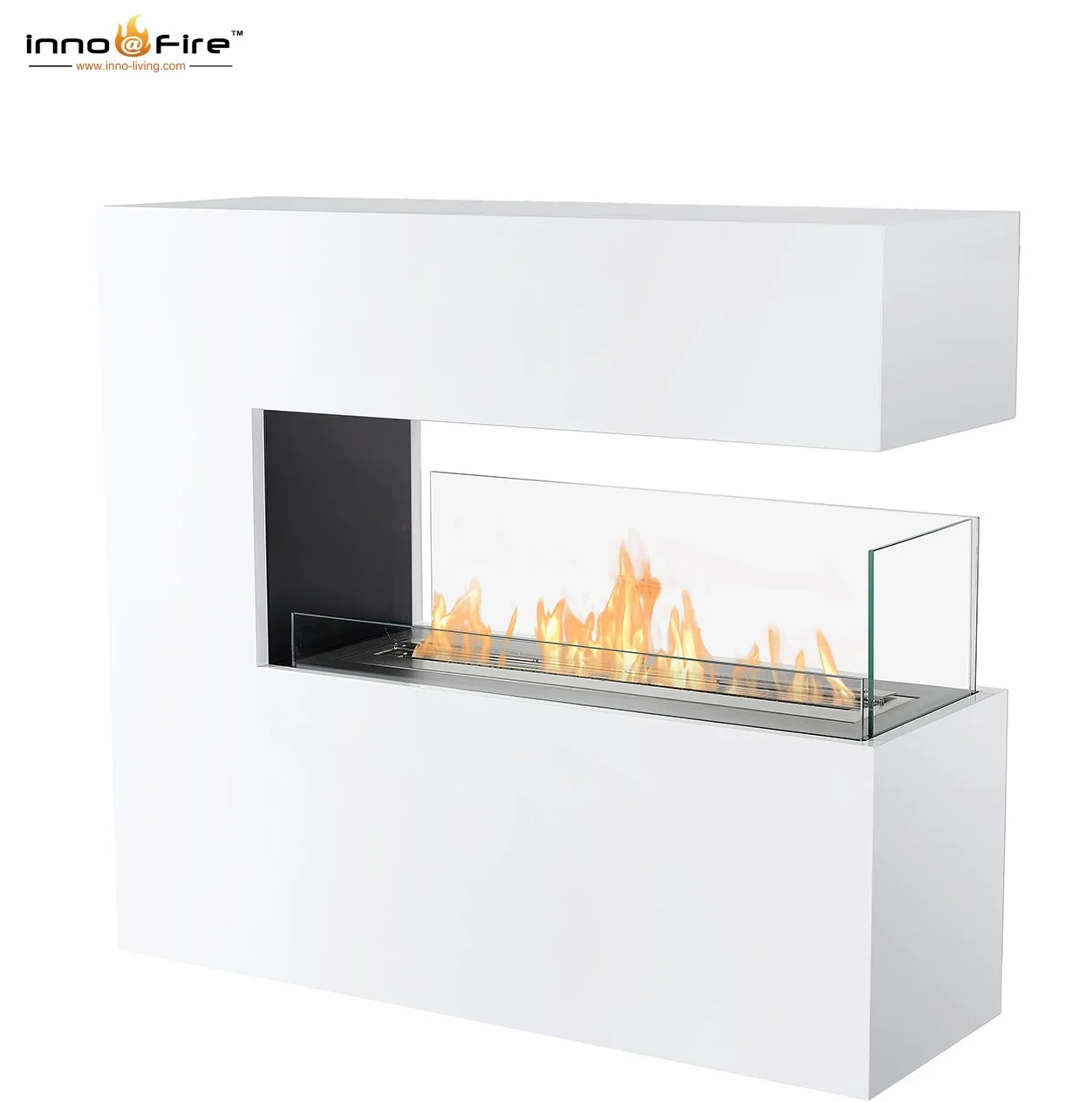  Inno living fire FS-12 домашняя мебель автономный стеклянный камин