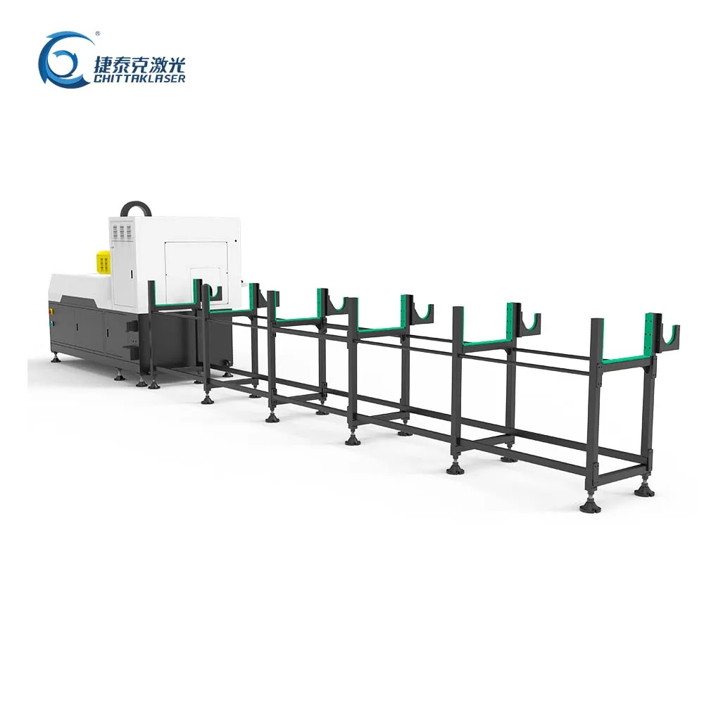 High cost-effective CTK-X13-S  High speed 3D automatic 80mm tube laser pipe cutting machine fiber laser cutting machine