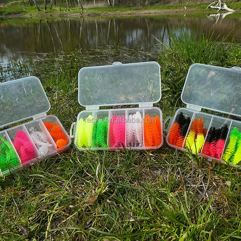 TPR Soft Silicone fishing Lure Softbait  swim Bait Trout Lure