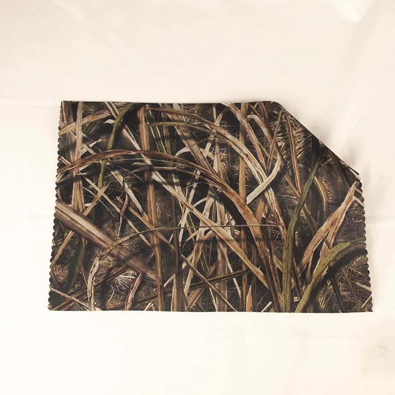 Factory Direct Price Reed Grass Camouflage Composite Fabric Industrial Fabric Plastic Removable Pad