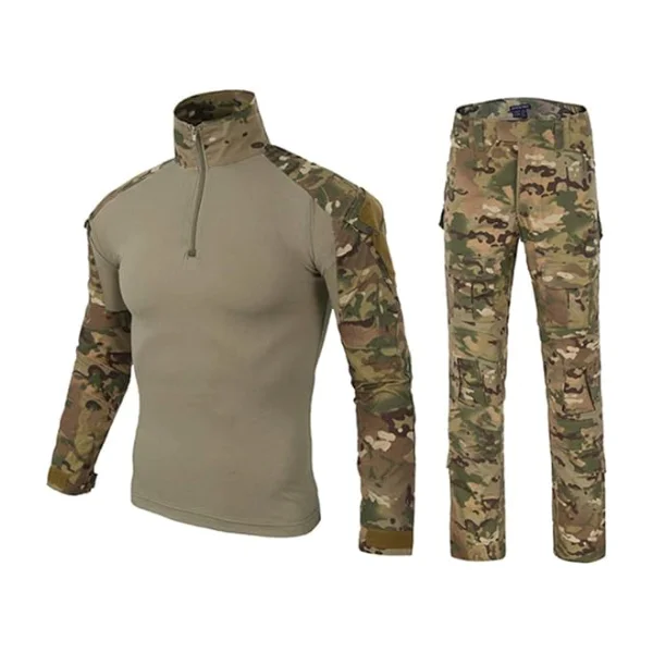 XINXING Custom Combat Tactical Uniform Pants Security Outdoors Jungle Desert Camouflage Camo Frog Suit for Men