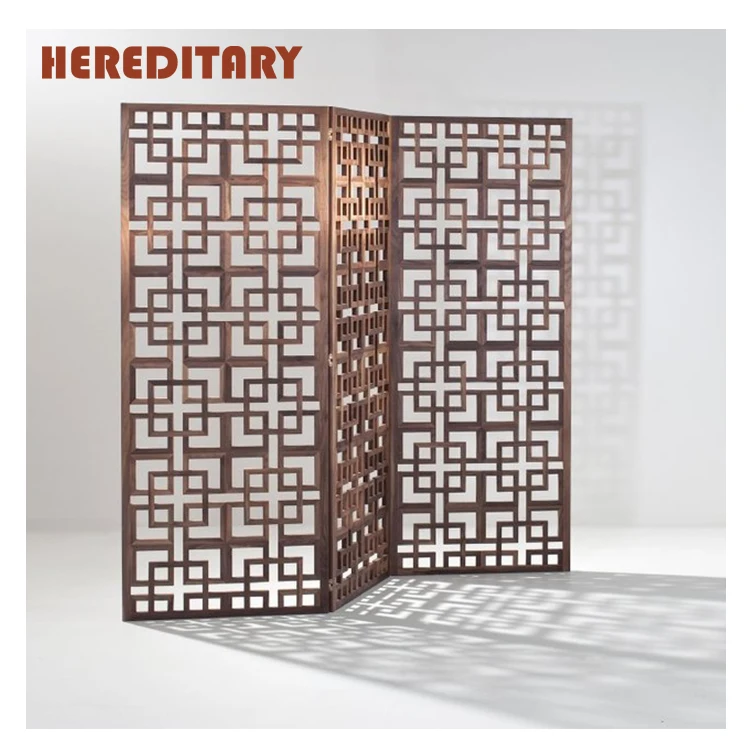 Movable folding room divider screens and metal partitions systems